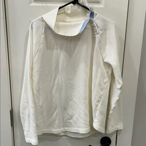 Cozy White Long Sleeve Top